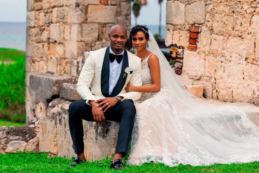 Asafa Powell And Wife Alyshia Miller Celebrate Second Wedding ...