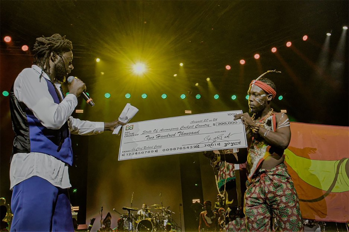 Buju Banton Bolsters Accompong Maroons With US$200,000 Donation For Development